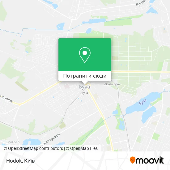 Карта Hodok