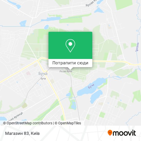 Карта Магазин 83