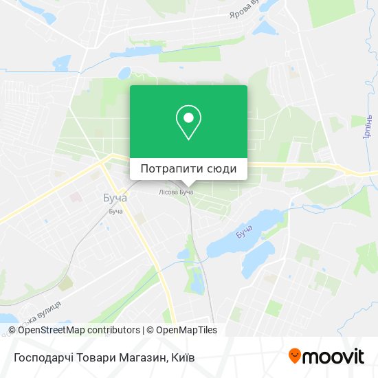 Карта Господарчі Товари Магазин