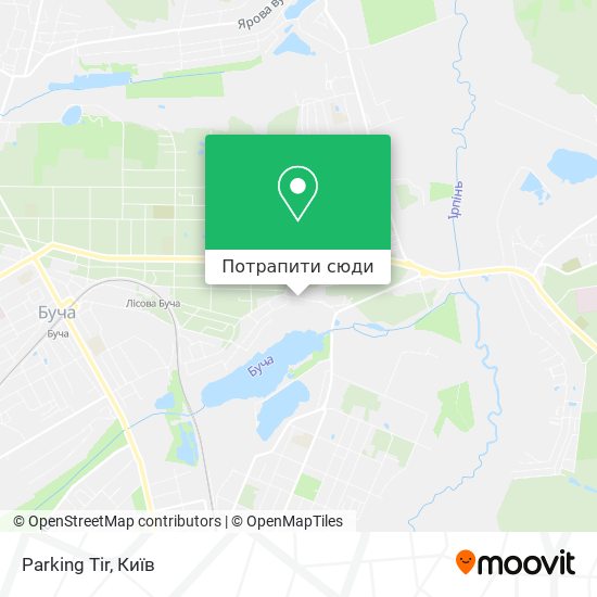 Карта Parking Tir