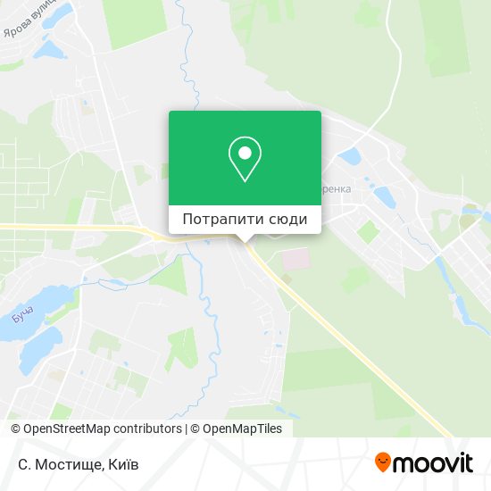 Карта С. Мостище