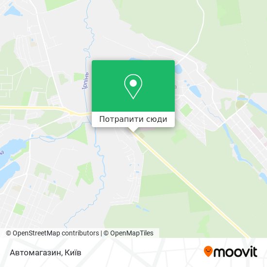 Карта Автомагазин