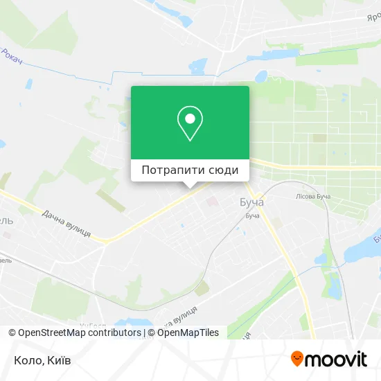 Карта Коло