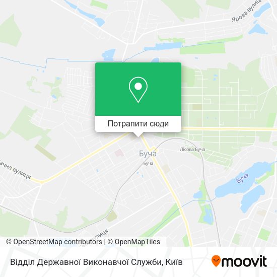 Карта Відділ Державної Виконавчої Служби