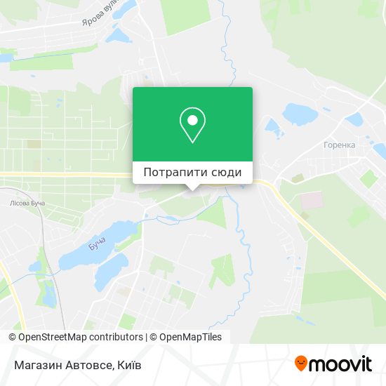 Карта Магазин Автовсе