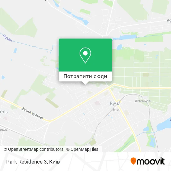 Карта Park Residence 3