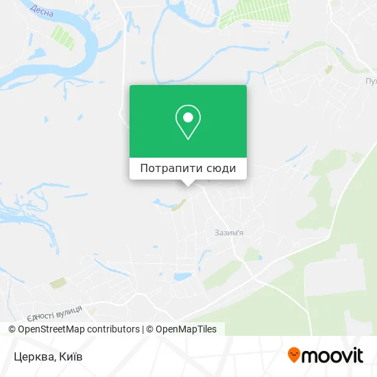 Карта Церква