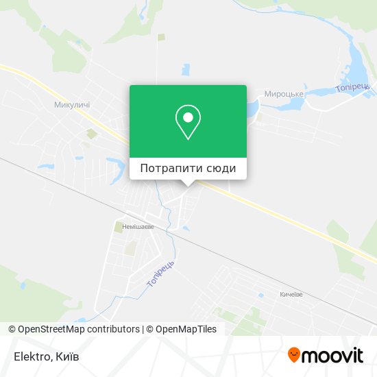 Карта Elektro