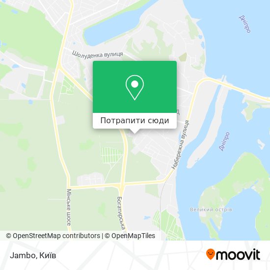 Карта Jambo