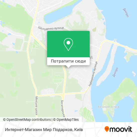 Карта Интернет-Магазин Мир Подарков