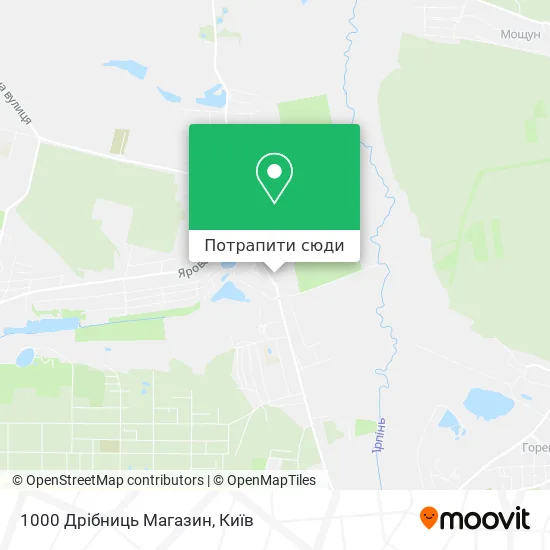Карта 1000 Дрібниць Магазин