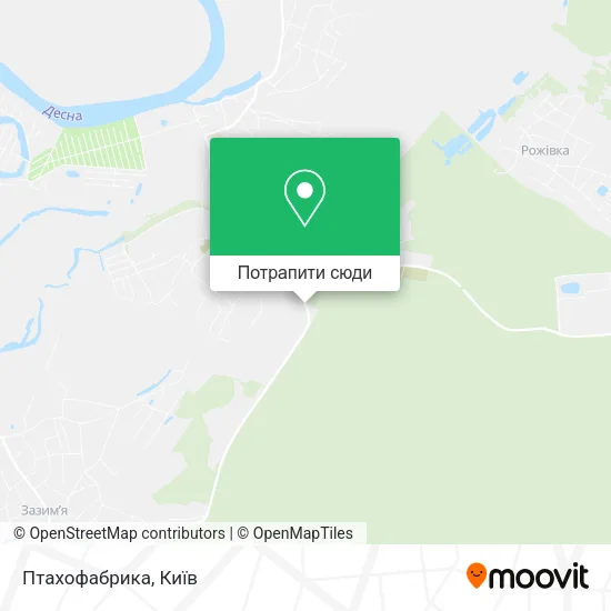 Карта Птахофабрика