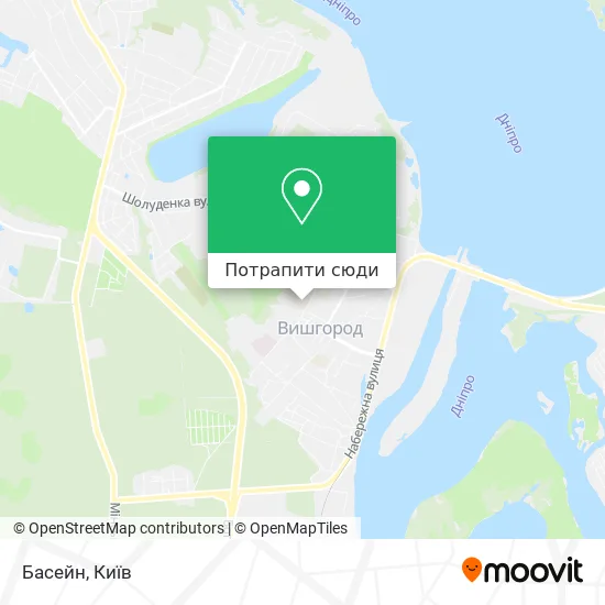 Карта Басейн