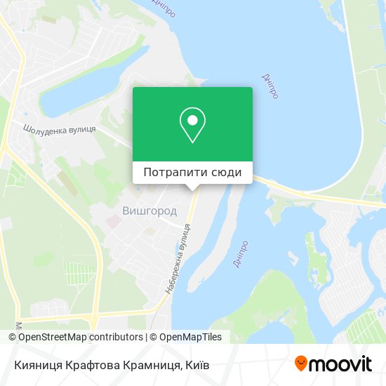 Карта Кияниця Крафтова Крамниця