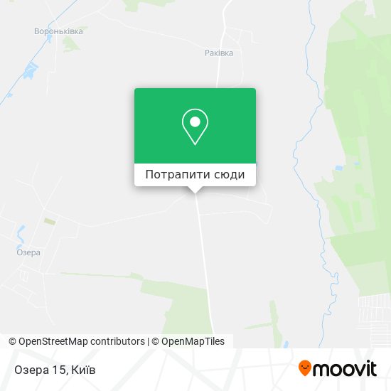 Карта Озера 15