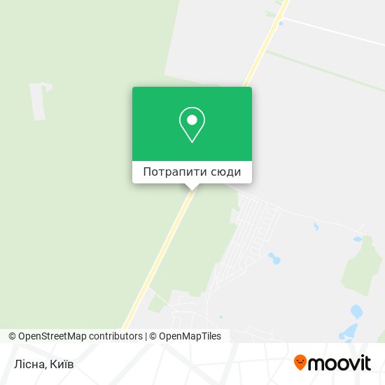 Карта Лісна