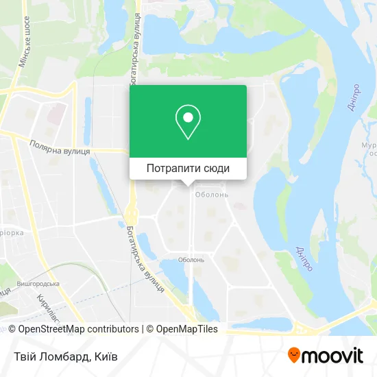 Карта Твій Ломбард