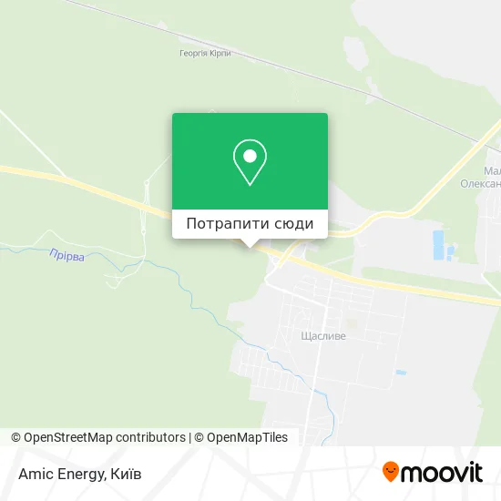 Карта Amic Energy