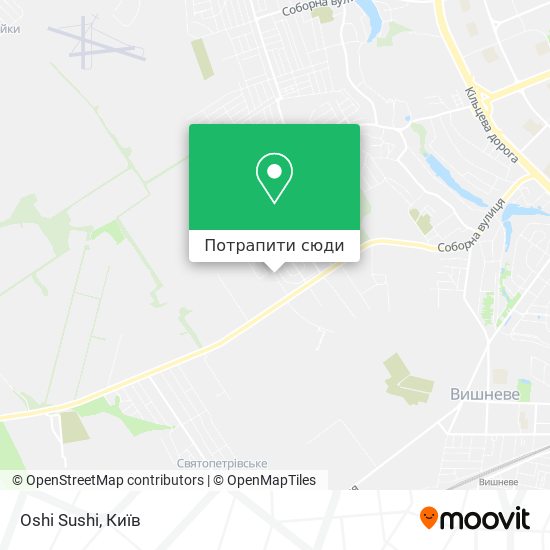 Карта Oshi Sushi