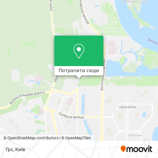 Карта Грс