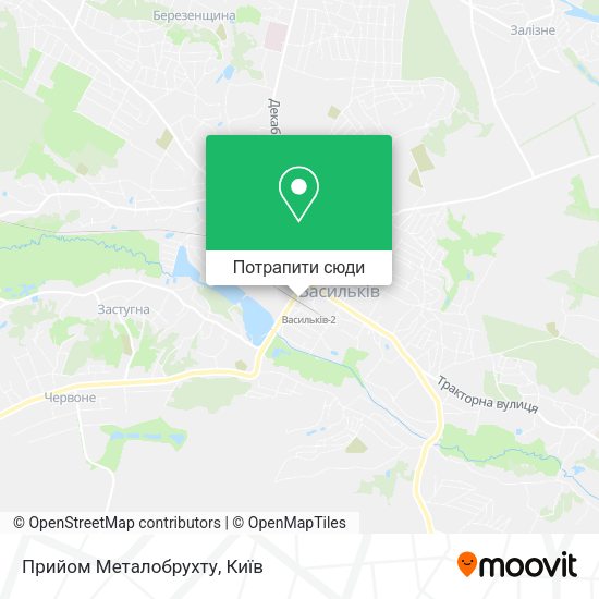 Карта Прийом Металобрухту