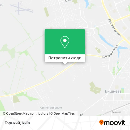 Карта Горький