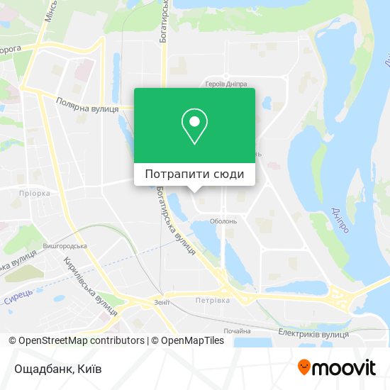 Карта Ощадбанк