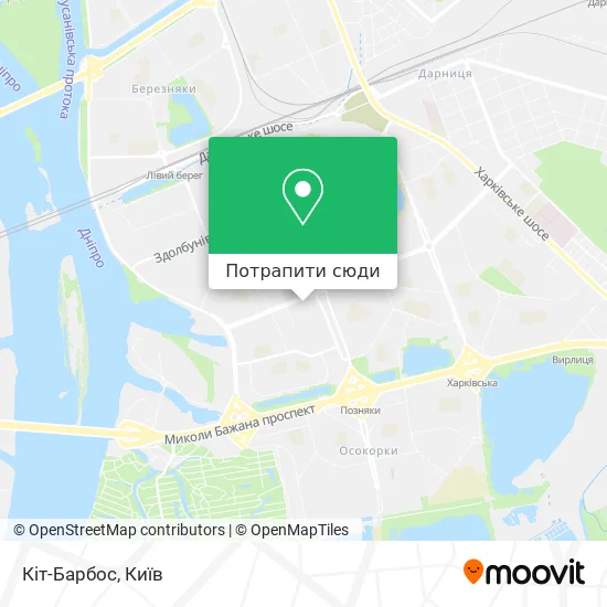 Карта Кіт-Барбос