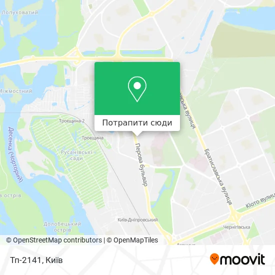 Карта Тп-2141