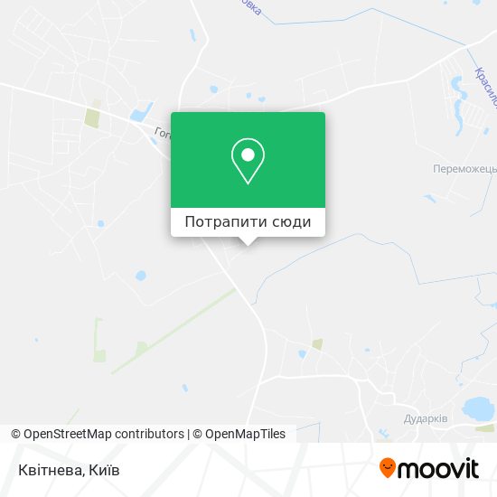 Карта Квітнева