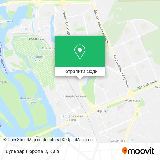 Карта бульвар Перова 2