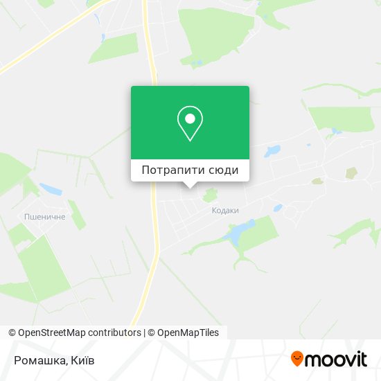 Карта Ромашка