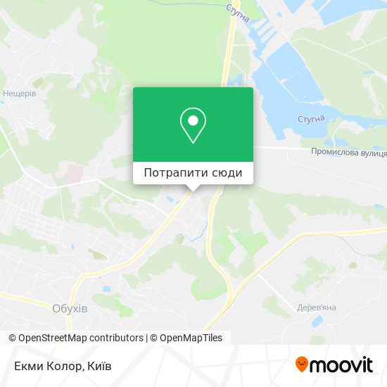 Карта Екми Колор