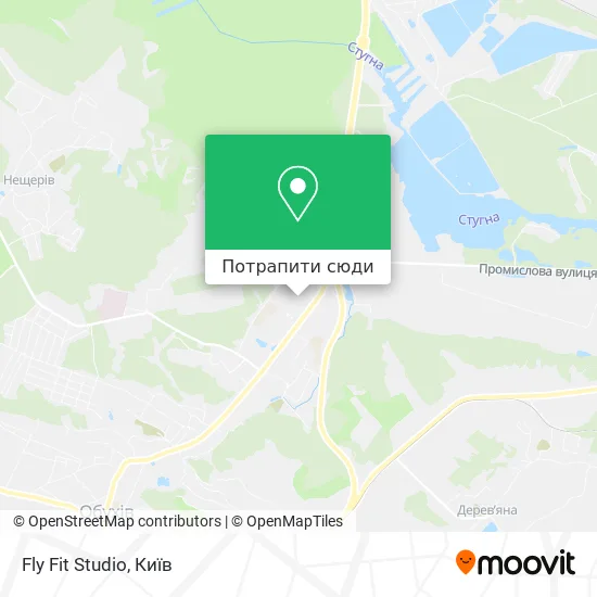 Карта Fly Fit Studio