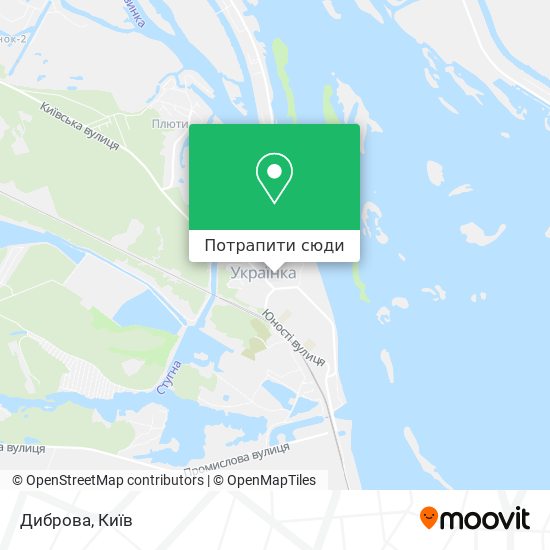 Карта Диброва