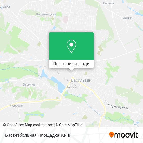 Карта Баскетбольная Площадка