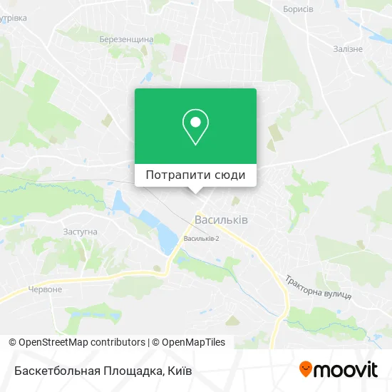 Карта Баскетбольная Площадка