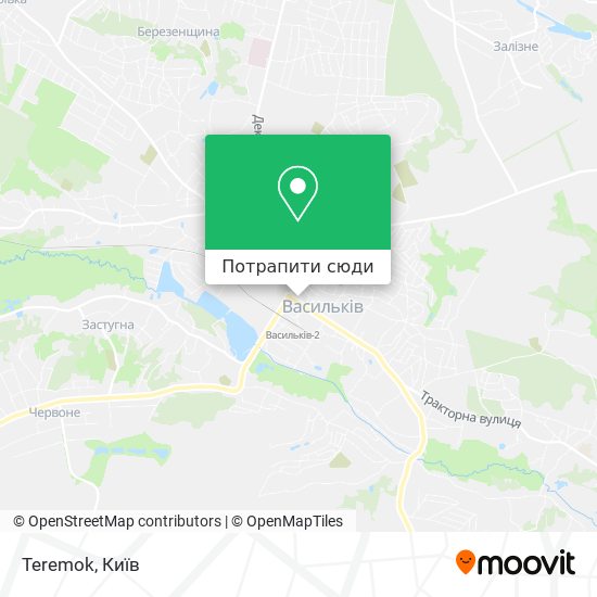 Карта Teremok