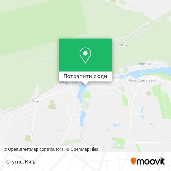 Карта Стугна