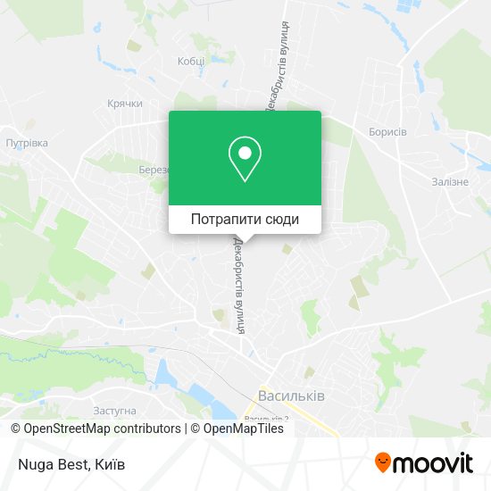 Карта Nuga Best