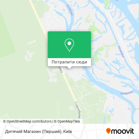 Карта Дитячий Магазин (Перший)