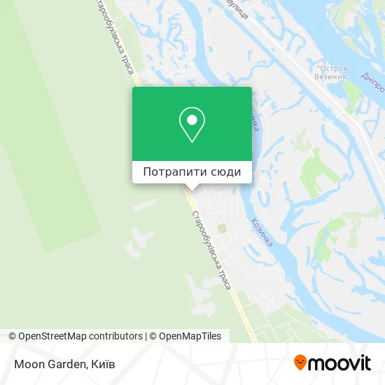 Карта Moon Garden