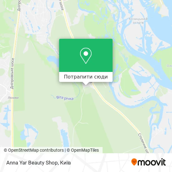 Карта Anna Yar Beauty Shop