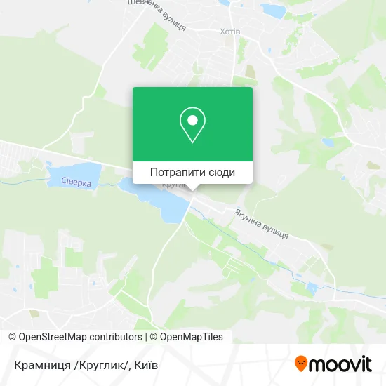 Карта Крамниця /Круглик/