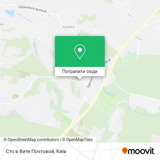 Карта Сто в Вите Почтовой