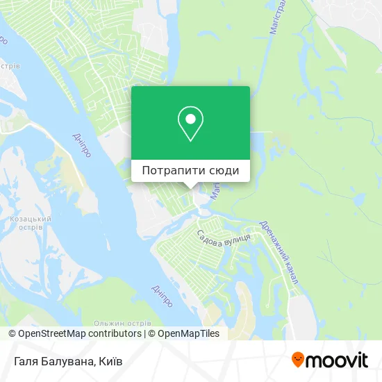 Карта Галя Балувана