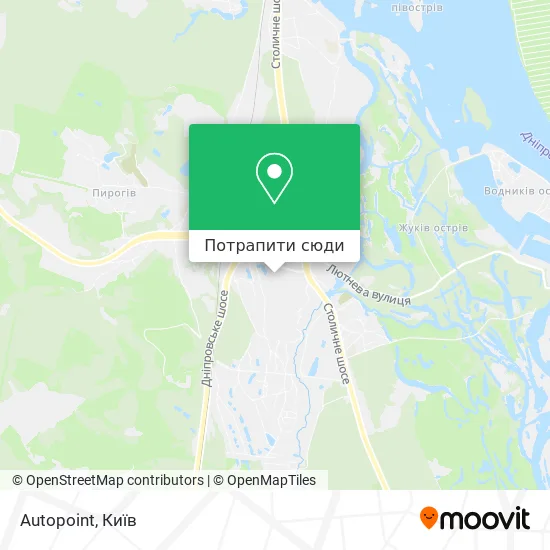 Карта Autopoint