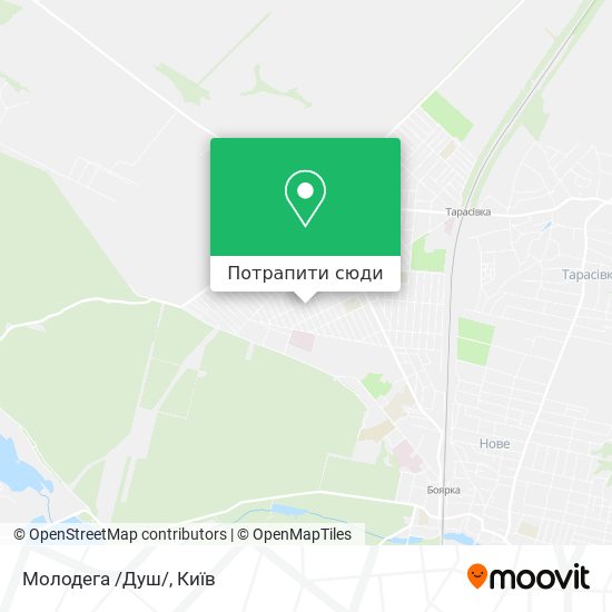 Карта Молодега /Душ/