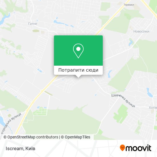 Карта Iscream