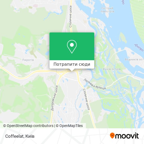 Карта Coffeelat